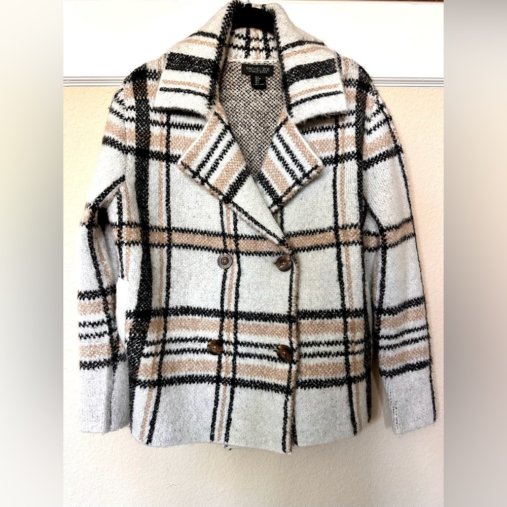 NWOT Rachel Zoe Double Breasted Cardigan
